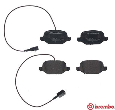 A.B.S. P 23 181 BREMBO Bremsbelagsatz, Scheibenbremse